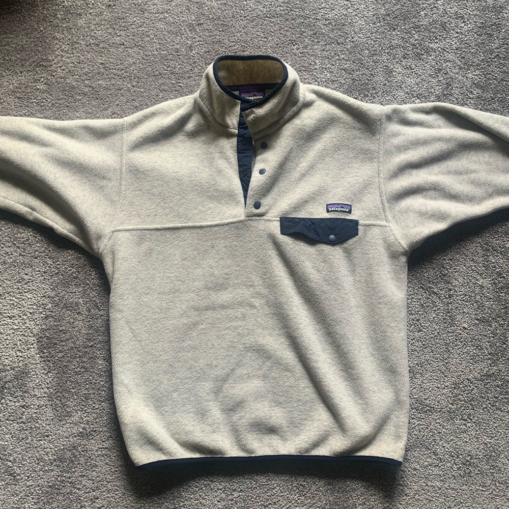 Patagonia Synchilla Pullover Oatmeal Medium
